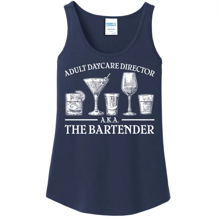 Adult Daycare Director AKA The Bartender Ladies Essential Tank