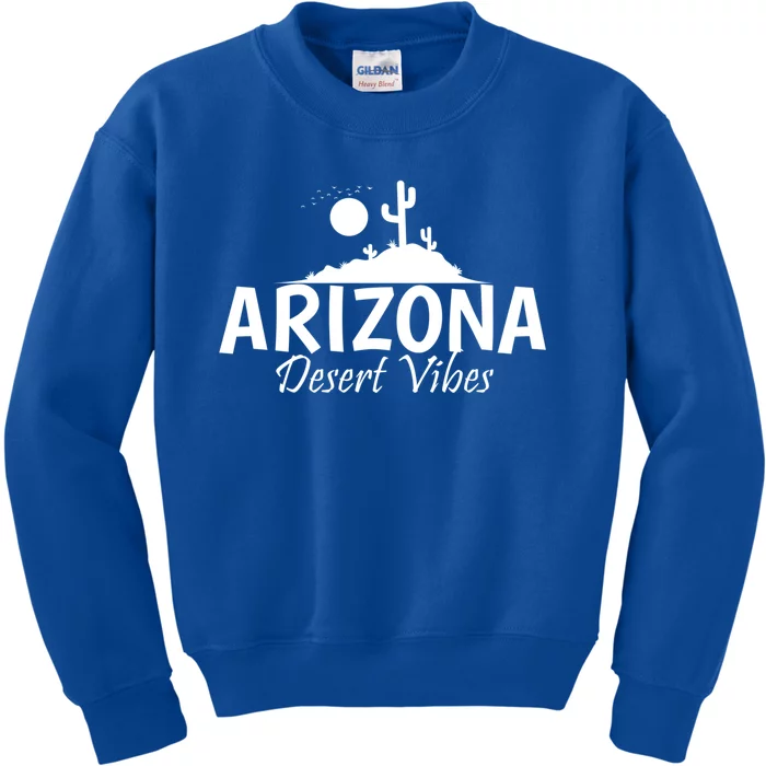 Arizona Desert Vibes Usa America Great Gift Kids Sweatshirt