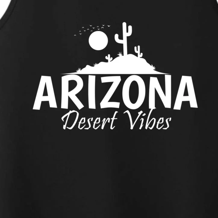 Arizona Desert Vibes Usa America Gift Performance Tank