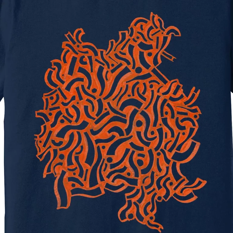 Abstract Dub Wub Premium T-Shirt