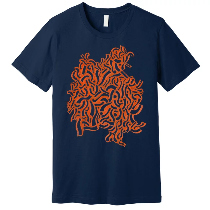 Abstract Dub Wub Premium T-Shirt