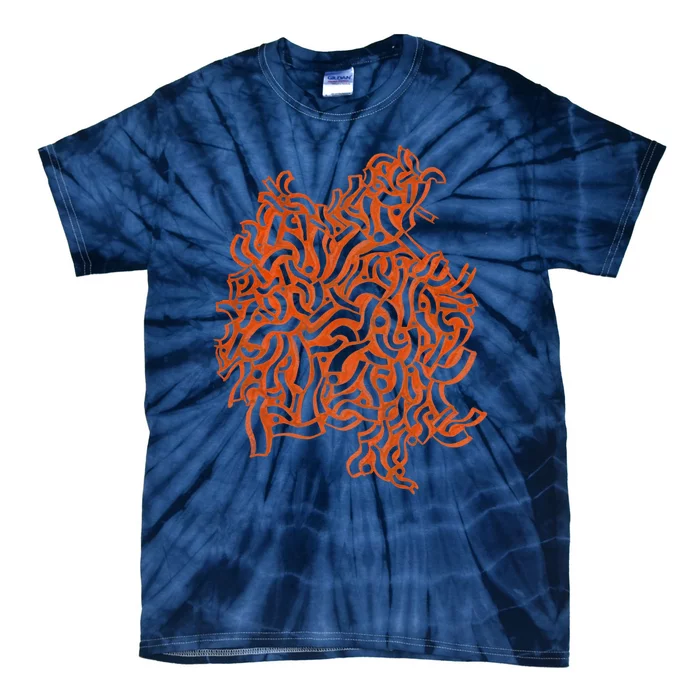 Abstract Dub Wub Tie-Dye T-Shirt