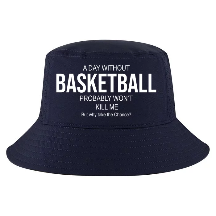 A Day Without Basketball Cool Comfort Performance Bucket Hat