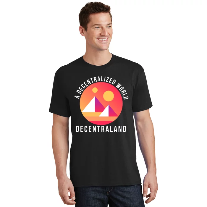 A Decentralized World Decentraland, MANA T-Shirt