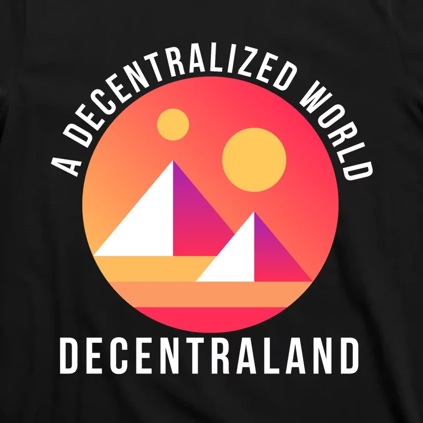 A Decentralized World Decentraland, MANA T-Shirt