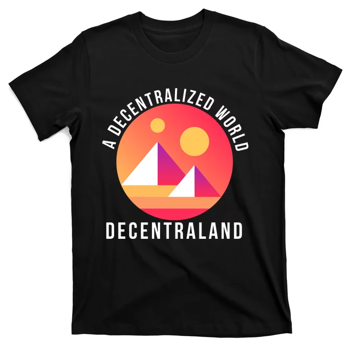 A Decentralized World Decentraland, MANA T-Shirt