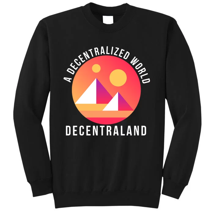 A Decentralized World Decentraland, MANA Tall Sweatshirt