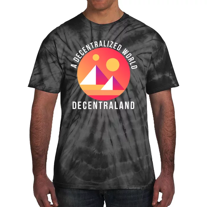 A Decentralized World Decentraland, MANA Tie-Dye T-Shirt