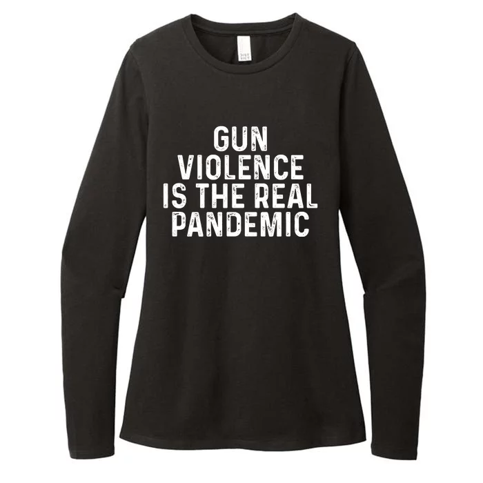 Awareness Day Wear Orange Enough End Gun Violence Anti Gun #ENOUGH Womens CVC Long Sleeve Shirt