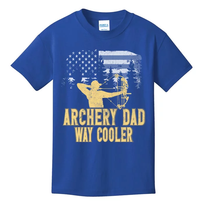 Archery Dad Way Cool Father's Day Cool Gift Kids T-Shirt