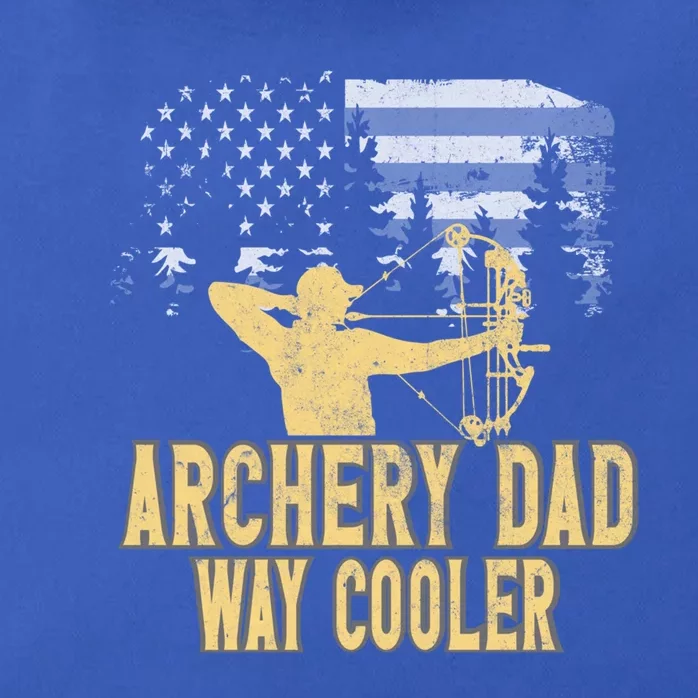 Archery Dad Way Cool Father's Day Cool Gift Zip Tote Bag