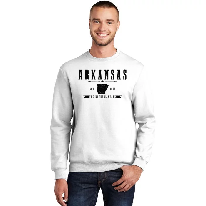 Arkansas Est. 1836 Natural State Vintage Sweatshirt