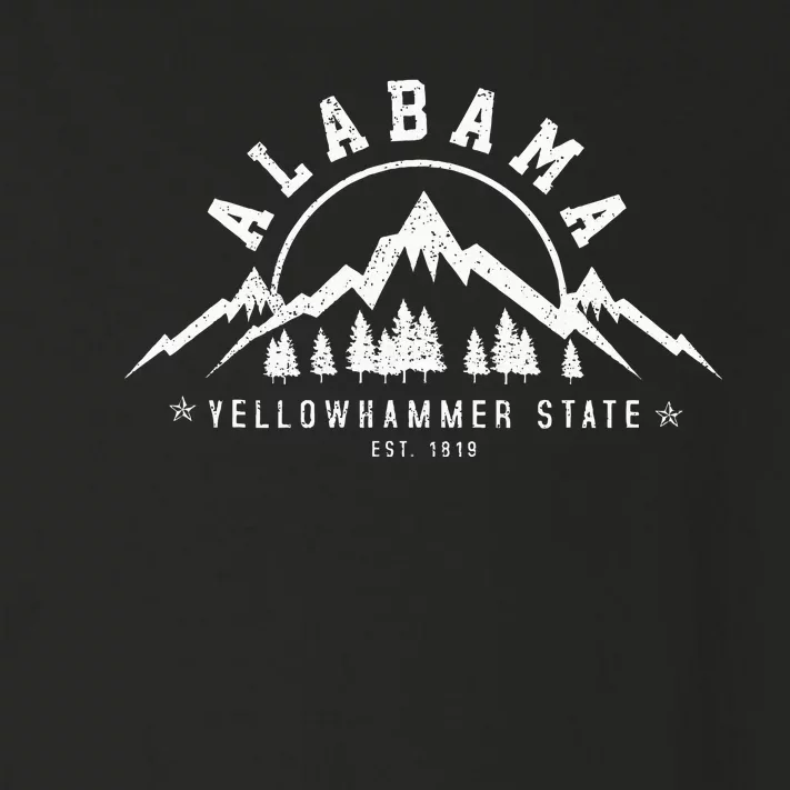 Alabama Est 1819 Yellowhammer State Mountains Pride Gift Toddler Long Sleeve Shirt