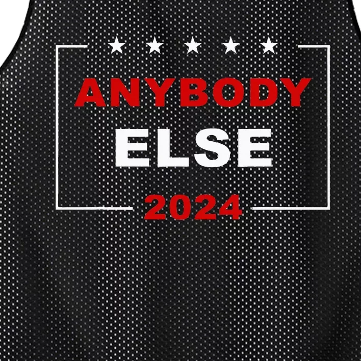 Anybody Else 2024 – Usa Presidential Election Humor Mesh Reversible Basketball Jersey Tank