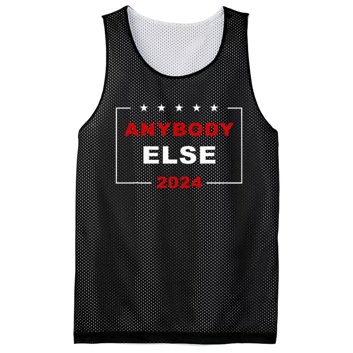 Anybody Else 2024 – Usa Presidential Election Humor Mesh Reversible Basketball Jersey Tank