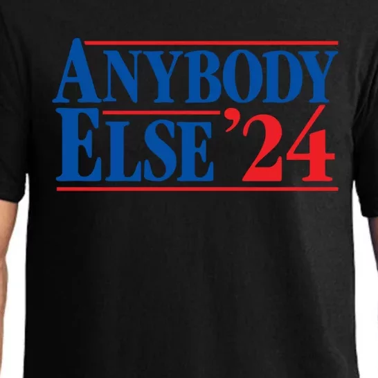 Anybody Else 24 Election 2024 Anti Biden Trump Desantis Vote Gift Pajama Set