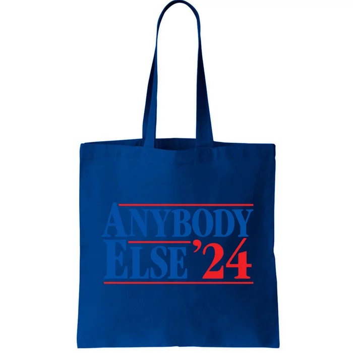 Anybody Else 24 Election 2024 Anti Biden Trump Desantis Vote Gift Tote Bag