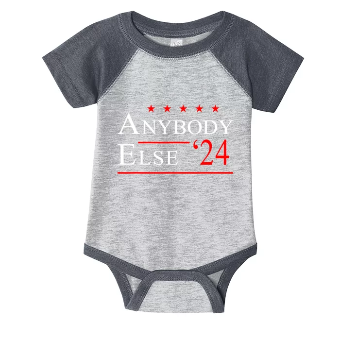 Anybody Else 24 Election Funny Infant Baby Jersey Bodysuit