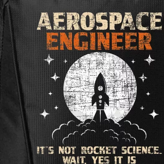 Aerospace Engineer Aeronautical Engineering Aviation Lover City Backpack