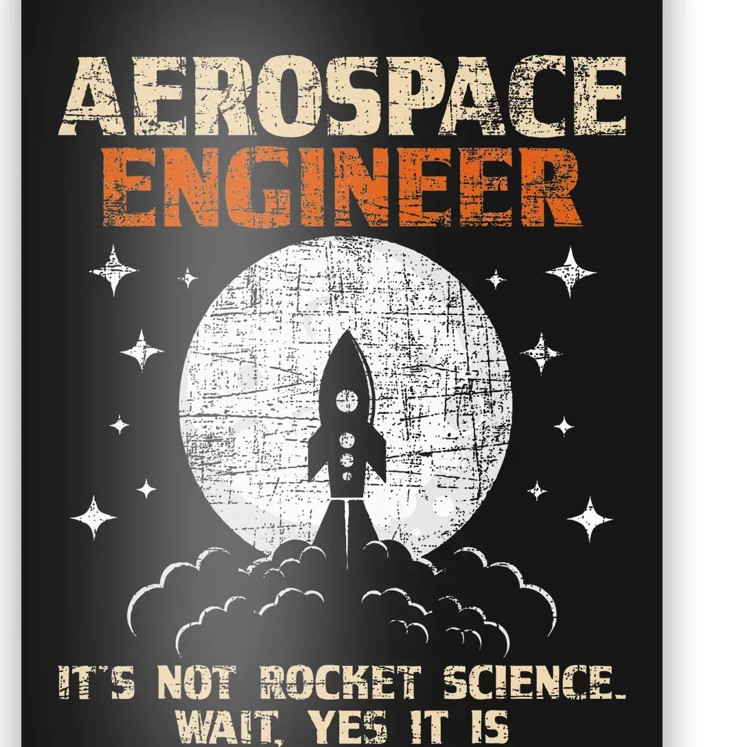 Aerospace Engineer Aeronautical Engineering Aviation Lover Poster