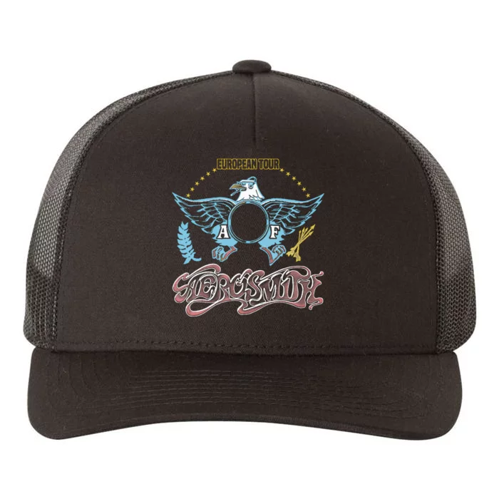 A.E.R.O.S.M.I.T.H European Yupoong Adult 5-Panel Trucker Hat