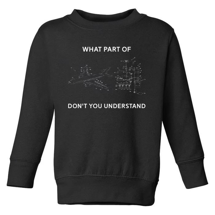 Aerospace Engineering Aerospace Engineer Toddler Sweatshirt