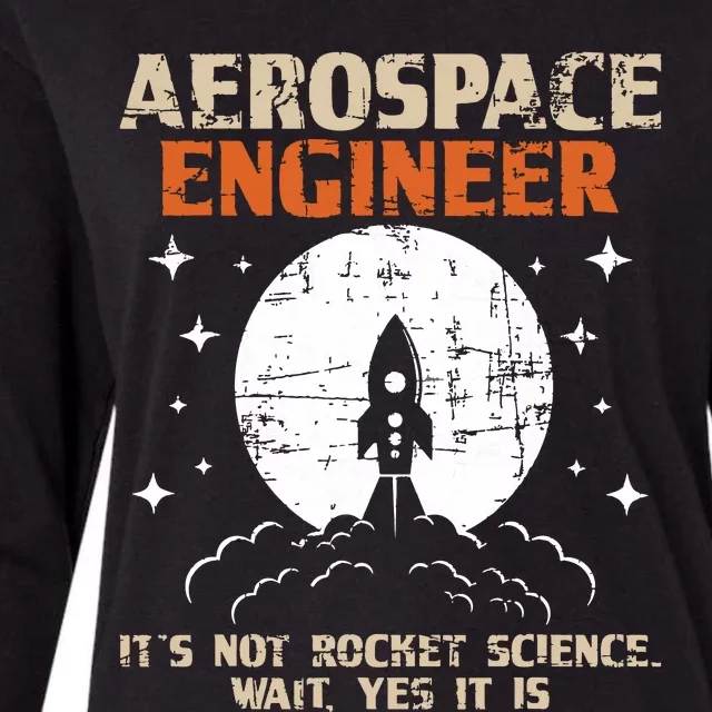 Aerospace Engineer Aeronautical Engineering Aviation Lover Womens Cotton Relaxed Long Sleeve T-Shirt