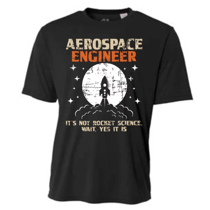 Aerospace Engineer Aeronautical Engineering Aviation Lover Cooling Performance Crew T-Shirt