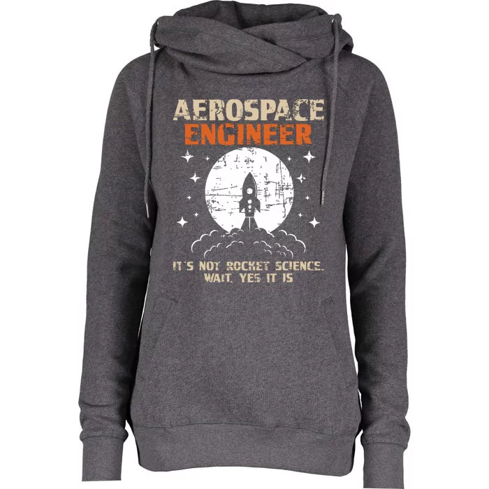 Aerospace Engineer Aeronautical Engineering Aviation Lover Womens Funnel Neck Pullover Hood