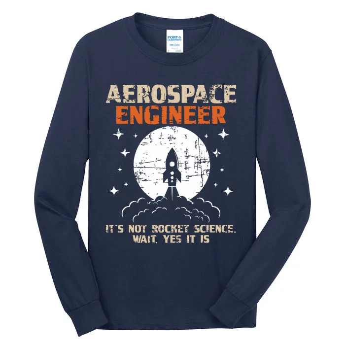 Aerospace Engineer Aeronautical Engineering Aviation Lover Tall Long Sleeve T-Shirt