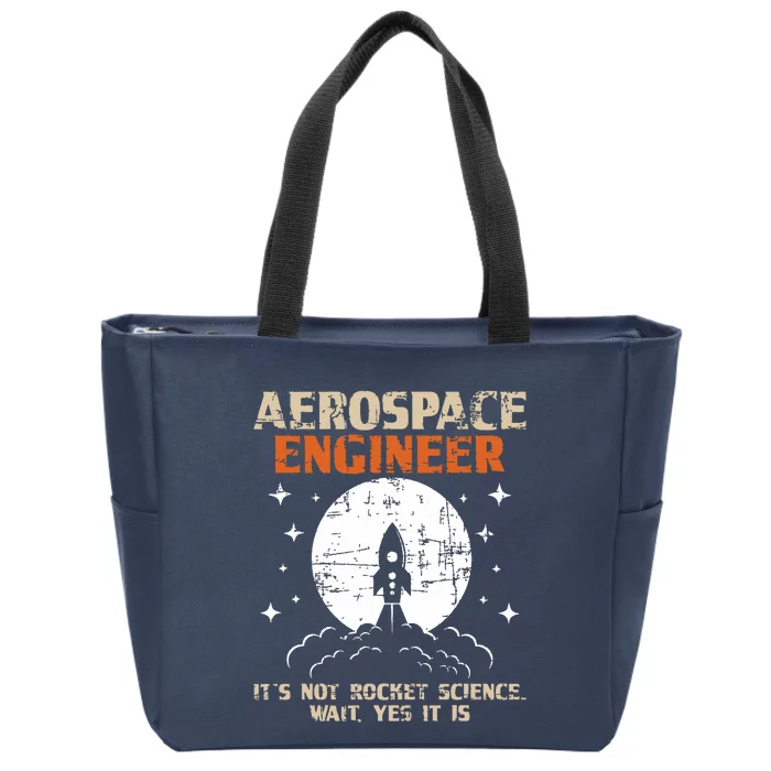 Aerospace Engineer Aeronautical Engineering Aviation Lover Zip Tote Bag