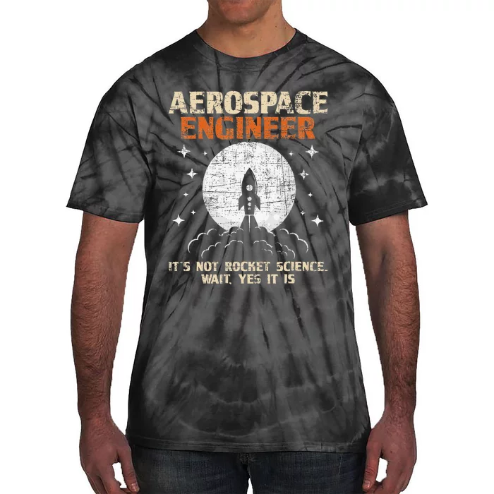 Aerospace Engineer Aeronautical Engineering Aviation Lover Tie-Dye T-Shirt