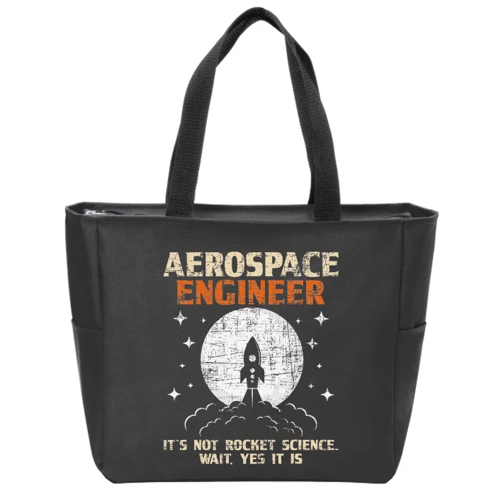 Aerospace Engineer Aeronautical Engineering Aviation Lover Zip Tote Bag