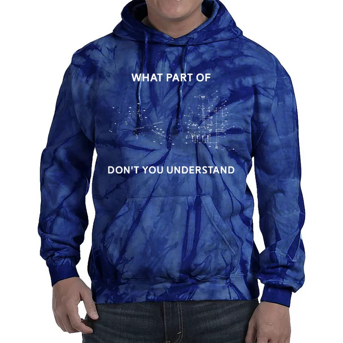 Aerospace Engineering Aerospace Engineer Tie Dye Hoodie