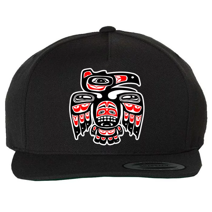 Alaskan Eagle Wool Snapback Cap