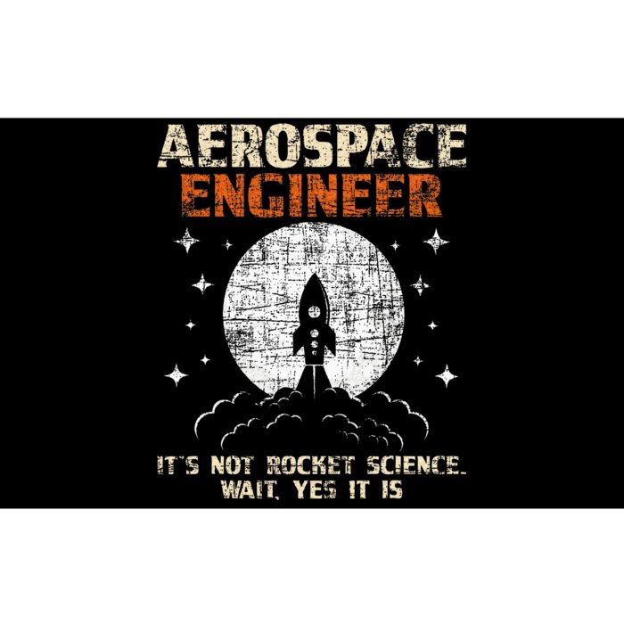 Aerospace Engineer Aeronautical Engineering Aviation Lover Bumper Sticker