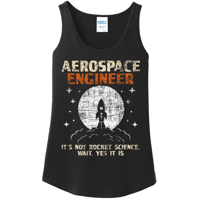 Aerospace Engineer Aeronautical Engineering Aviation Lover Ladies Essential Tank