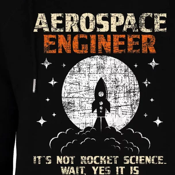 Aerospace Engineer Aeronautical Engineering Aviation Lover Womens Funnel Neck Pullover Hood