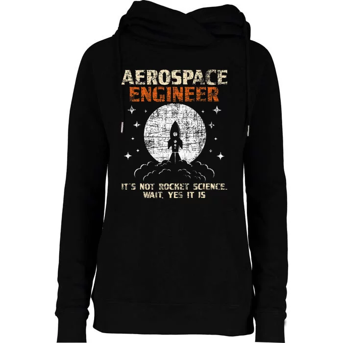 Aerospace Engineer Aeronautical Engineering Aviation Lover Womens Funnel Neck Pullover Hood