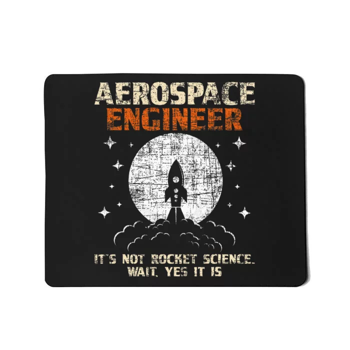 Aerospace Engineer Aeronautical Engineering Aviation Lover Mousepad