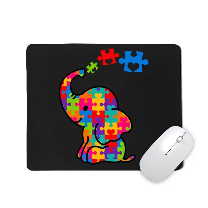 Autism Elephant Mousepad