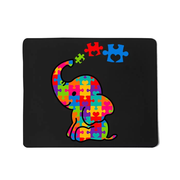 Autism Elephant Mousepad