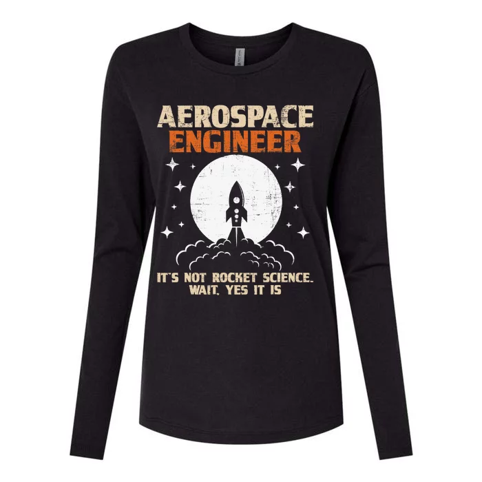 Aerospace Engineer Aeronautical Engineering Aviation Lover Womens Cotton Relaxed Long Sleeve T-Shirt