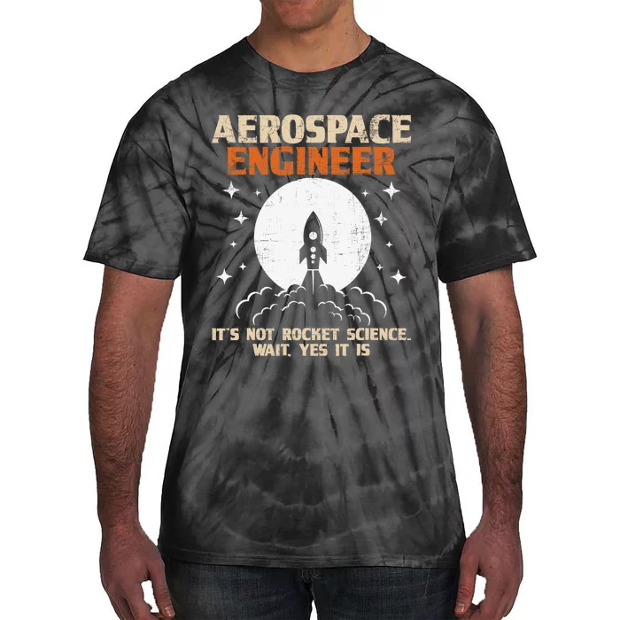 Aerospace Engineer Aeronautical Engineering Aviation Lover Tie-Dye T-Shirt