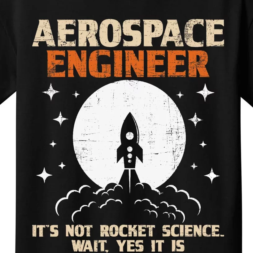 Aerospace Engineer Aeronautical Engineering Aviation Lover Kids T-Shirt