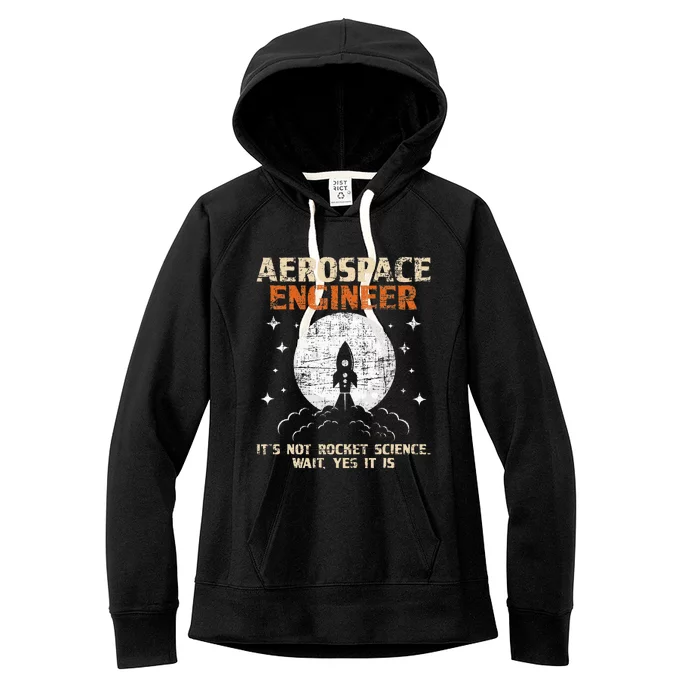 Aerospace Engineer Aeronautical Engineering Aviation Lover Women's Fleece Hoodie