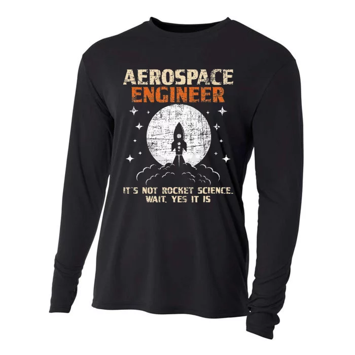 Aerospace Engineer Aeronautical Engineering Aviation Lover Cooling Performance Long Sleeve Crew