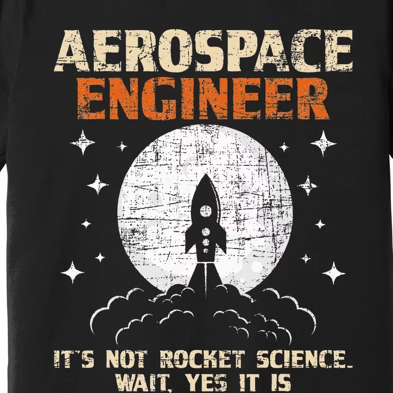 Aerospace Engineer Aeronautical Engineering Aviation Lover Premium T-Shirt