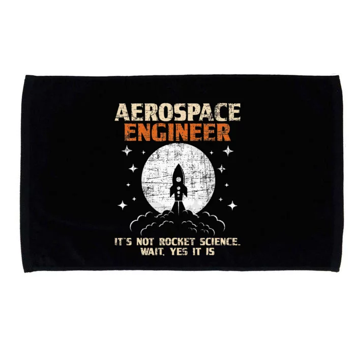 Aerospace Engineer Aeronautical Engineering Aviation Lover Microfiber Hand Towel