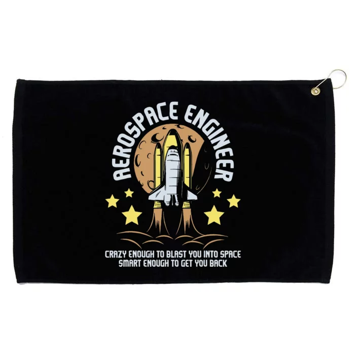 Aerospace Engineer Aeronautical Engineering Spacecrafts Grommeted Golf Towel